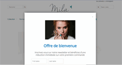 Desktop Screenshot of milacreation.fr